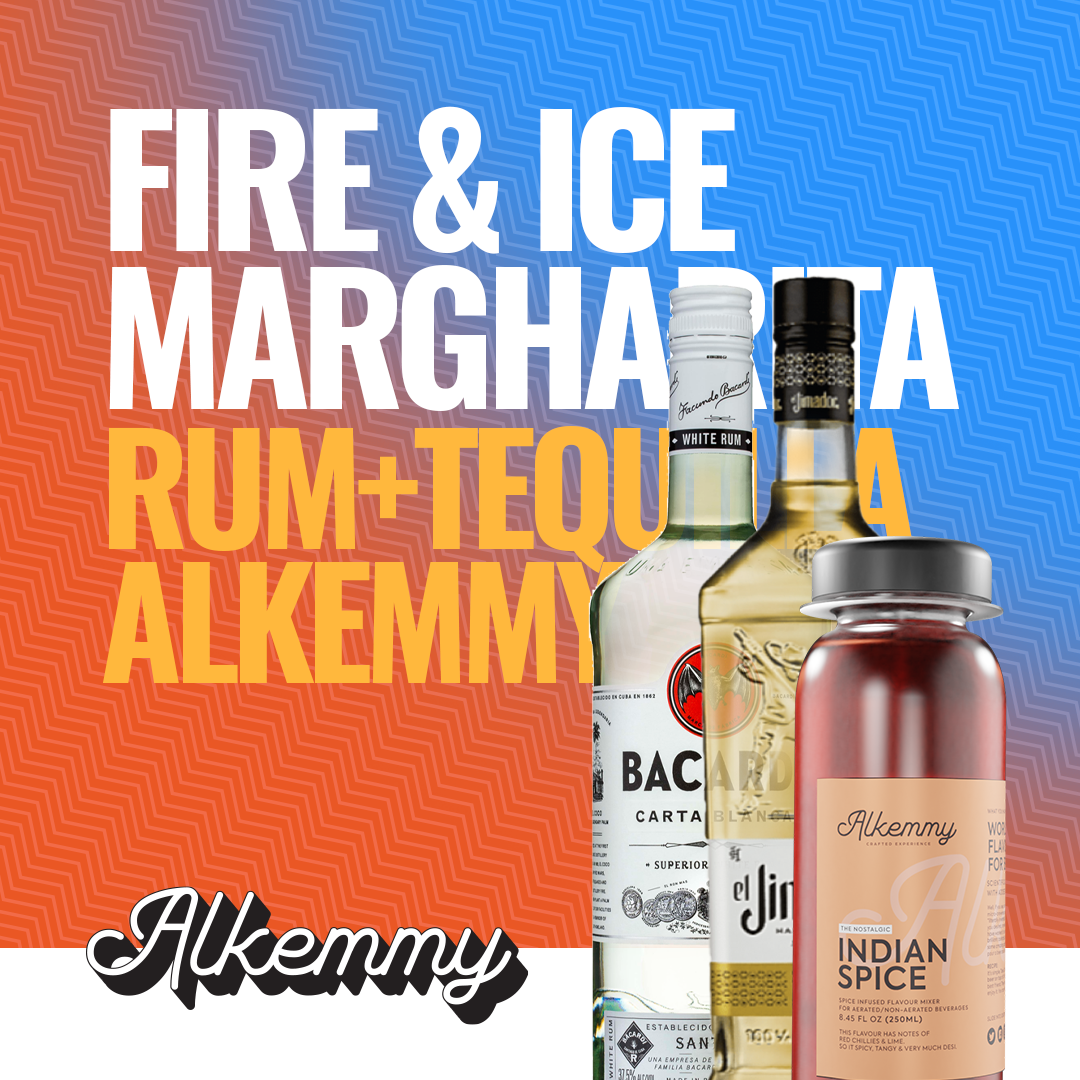 Fire & Ice Margarita 🌶️❄️🍹